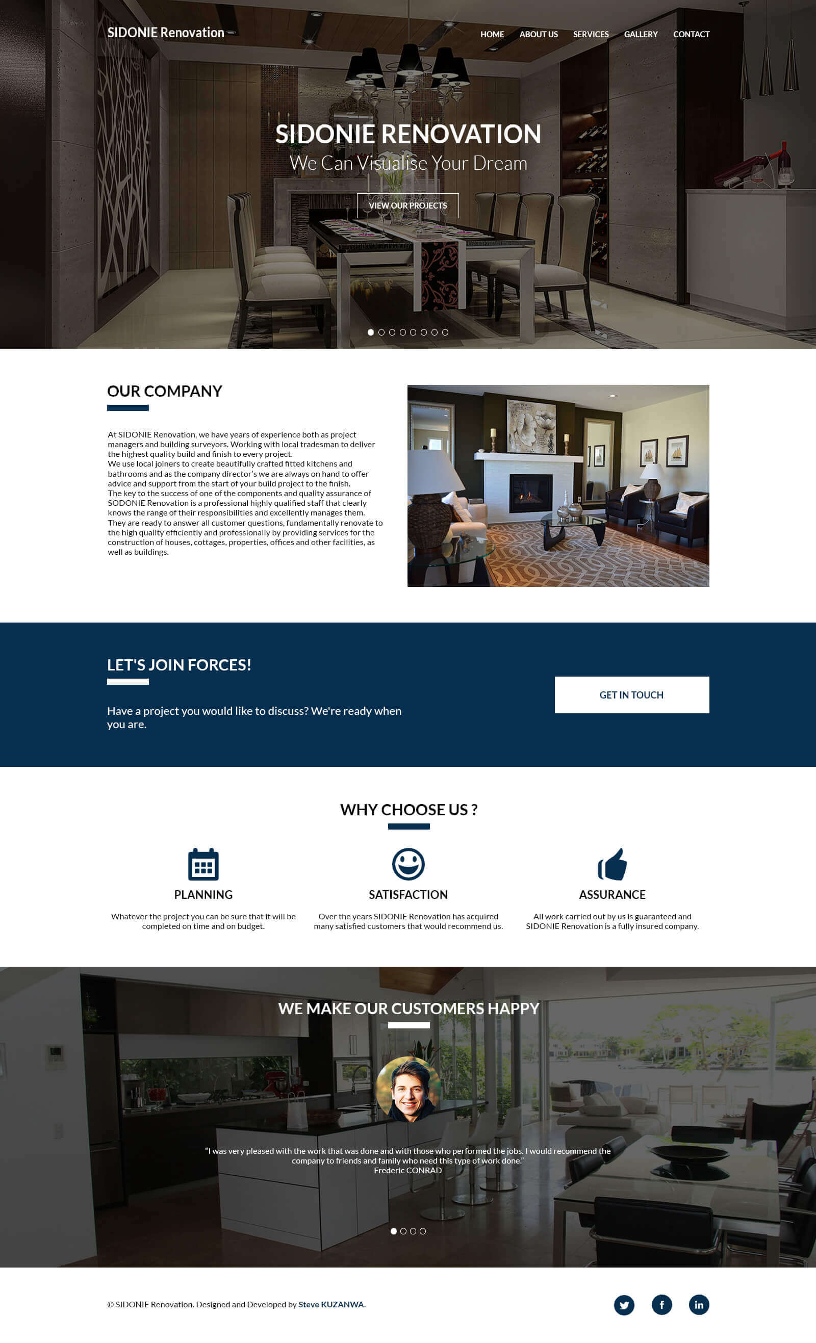 Sidonie Renovation